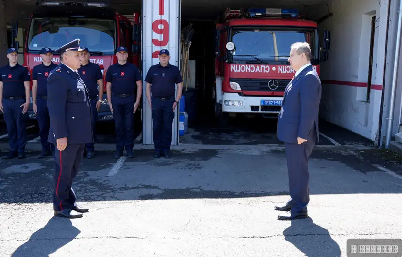 Dačić u Novom Pazaru: Nova ulaganja u policiju i vatrogasce, fokus na bezbednost građana