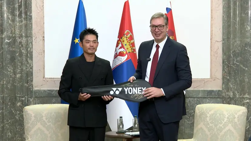 „EKSPO je velika prilika za Srbiju”: Vučić ugostio legendarnog Lin Dana, kineski šampion promoviše Srbiju pred 2027. godinu (FOTO(VIDEO)