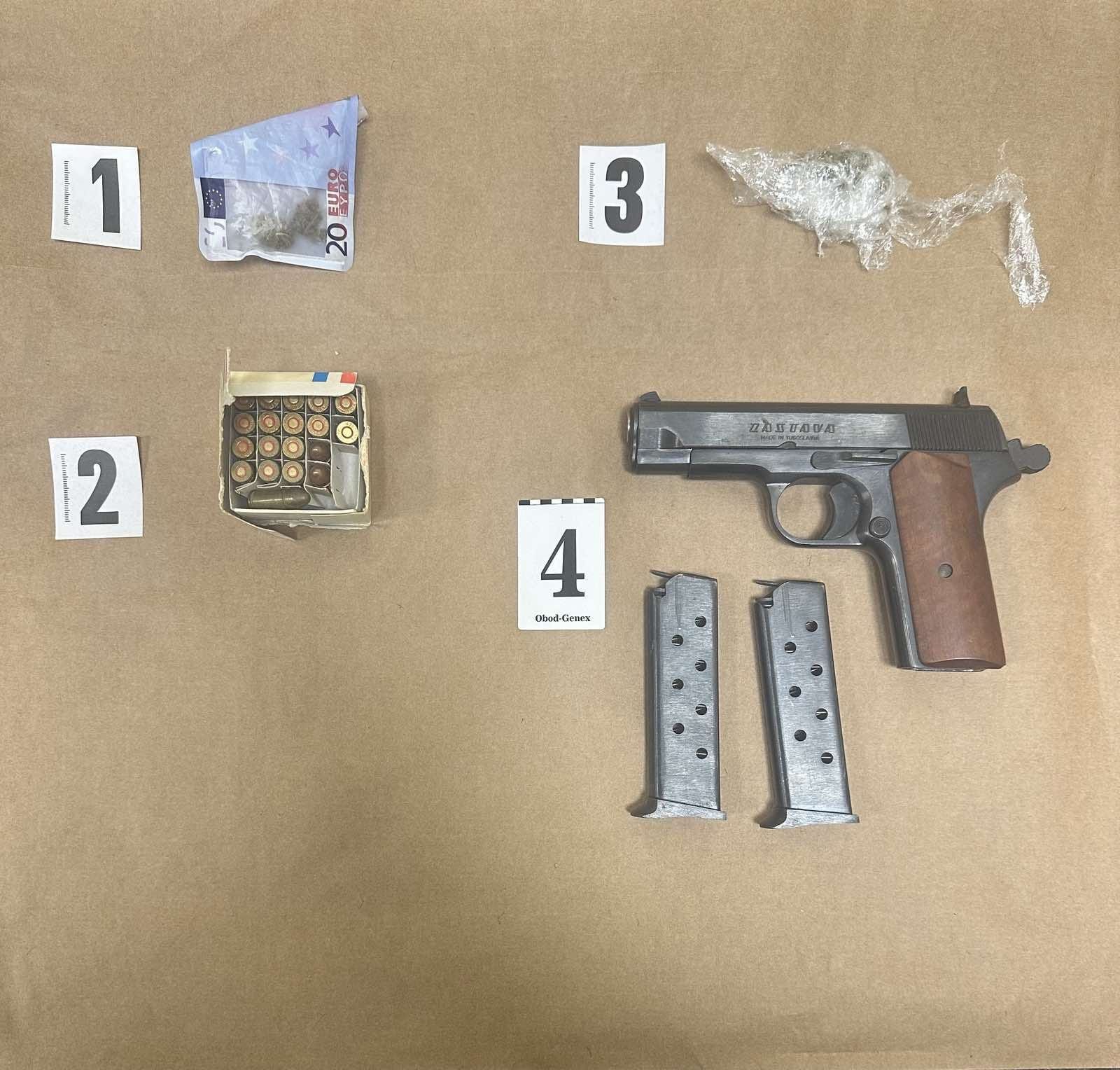 Pretres u Herceg Novom: Policija pronašla drogu i oružje, protiv jedne osobe podnete prijave