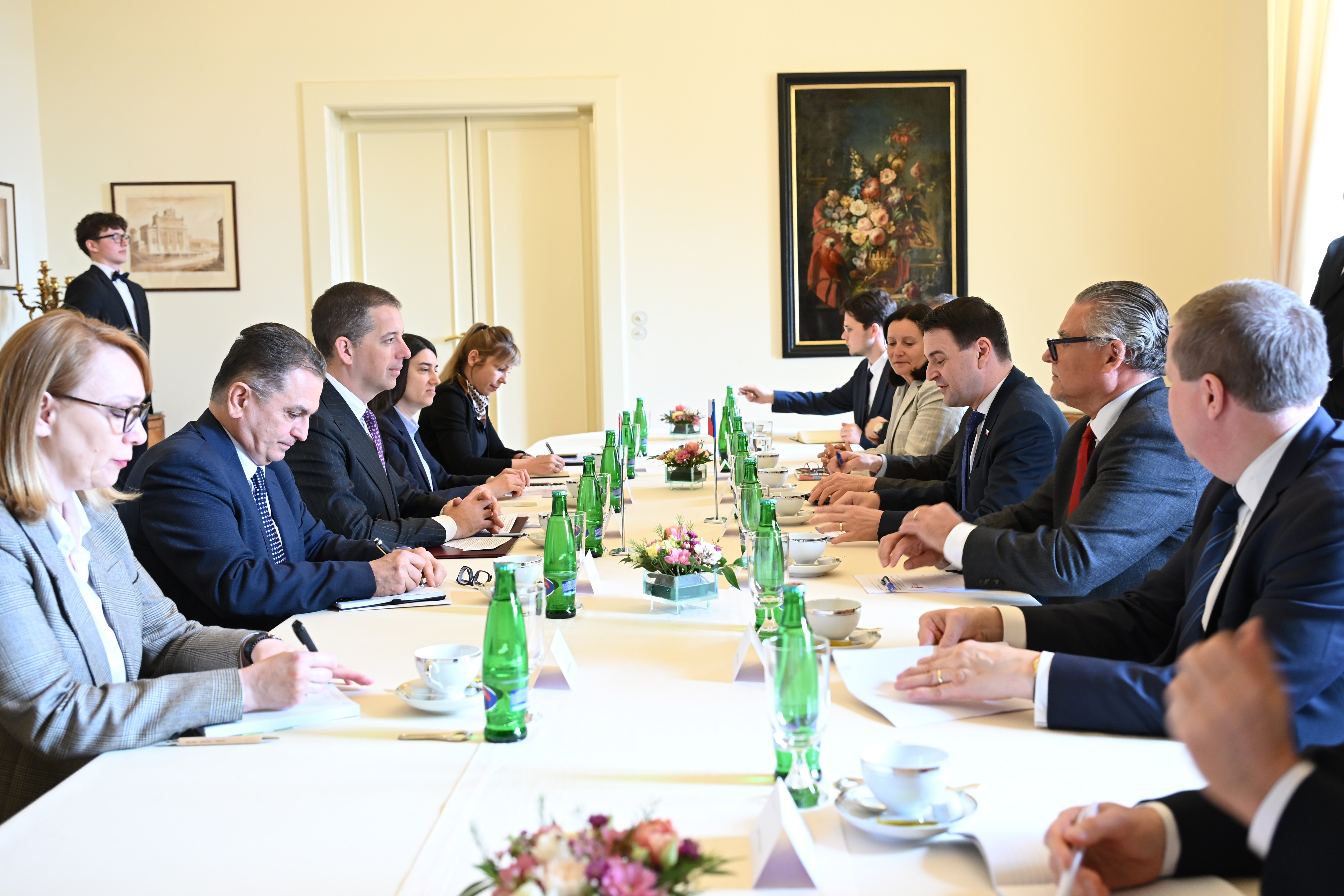 Đurić i Macinka o saradnji u politici ekonomiji kulturi i evropskim integracijama