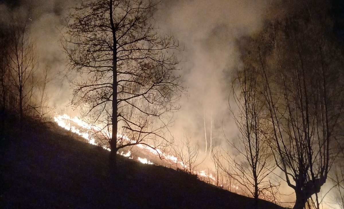 Šumski požari bukte kod Bijelog Polja, bili ugroženi i objekti: Vatrogasci-spasioci u borbi sa stihijom, od srede na terenu i mobilni tim (FOTO) 
