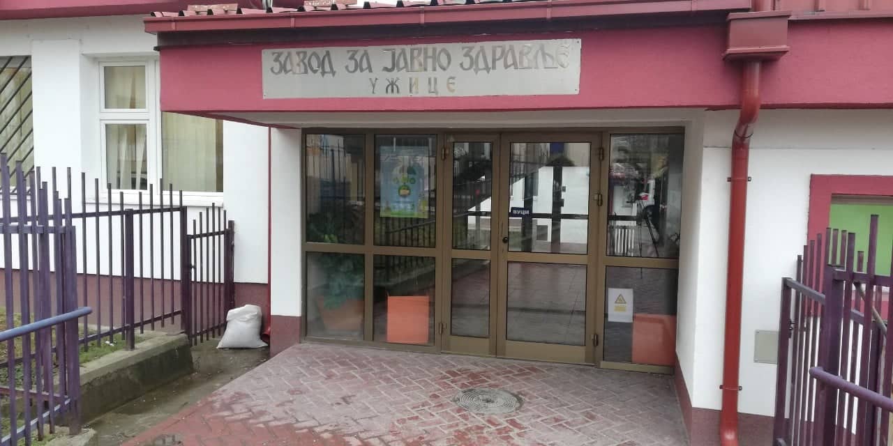 Завод за јавно здравље Ужице / фото: РИНА, Ј. Николић