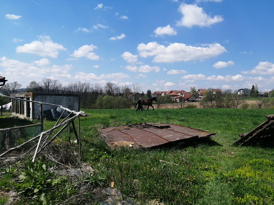 Рубин код штала где је некад живела његова љубав, фото: РИНА