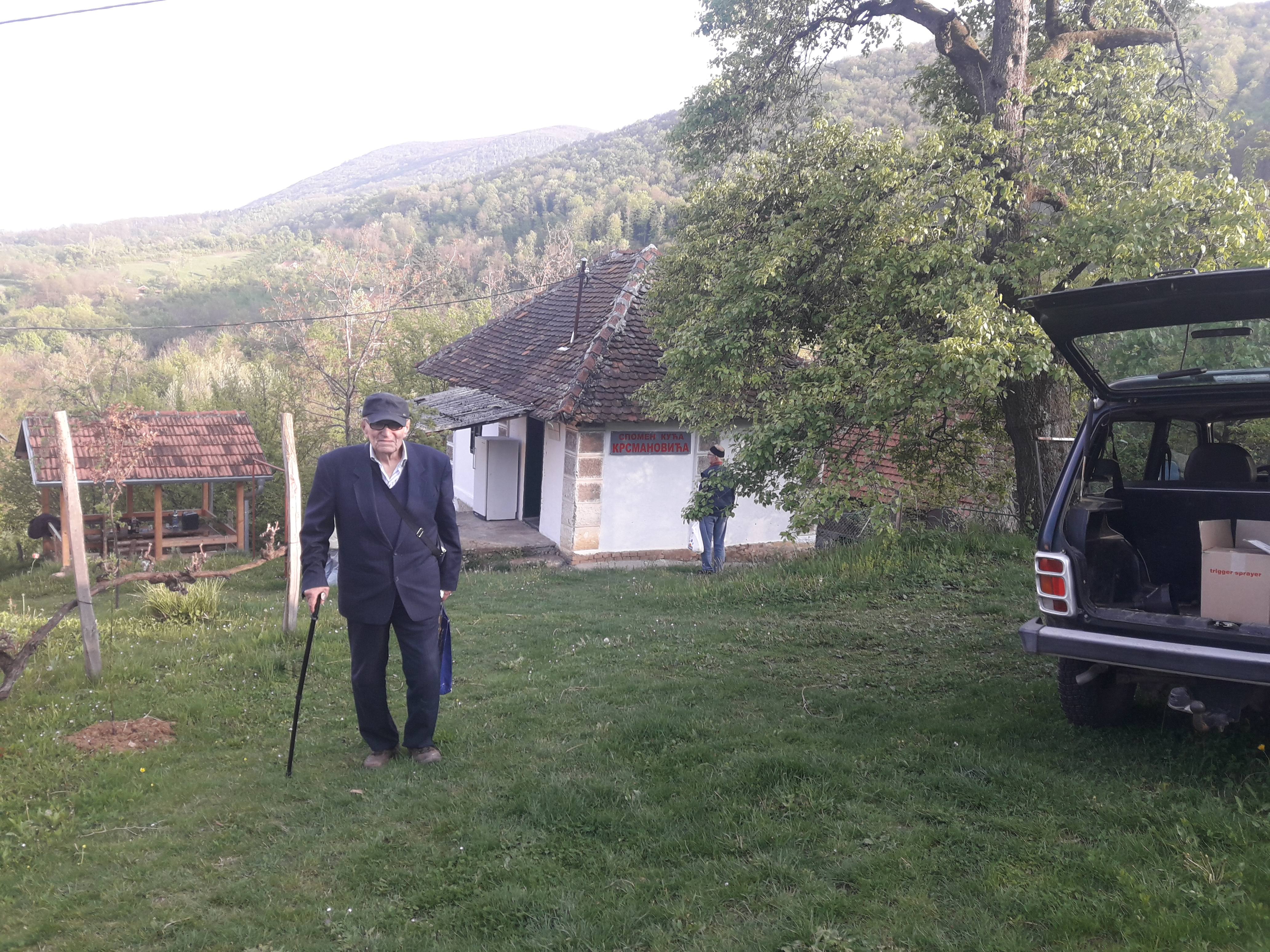 Поратно ходочашће Михаила Крсмановића (90) из Трнаве на Јелици