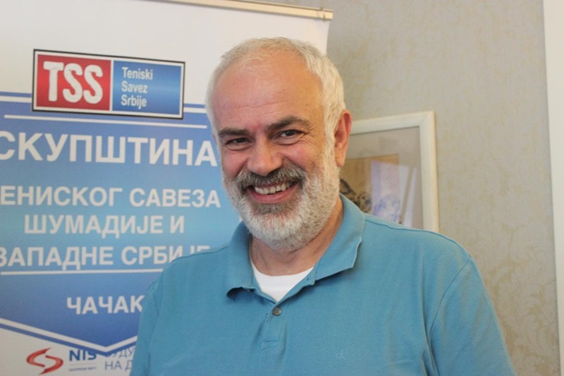 Мирчета Пауновић изабран за председника Тениског савеза Шумадије и западне Србије 
