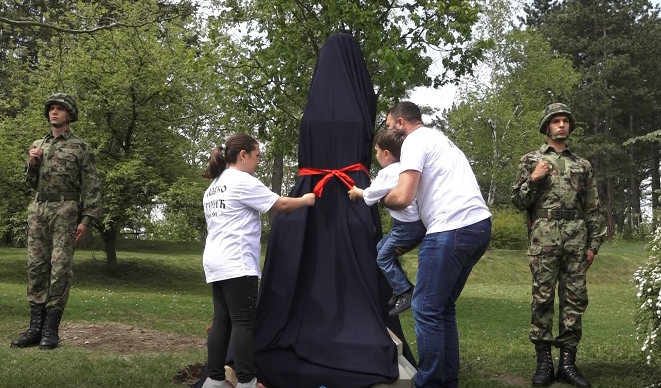Вечни белег Славку Крунићу из Каменице, хероју са Кошара