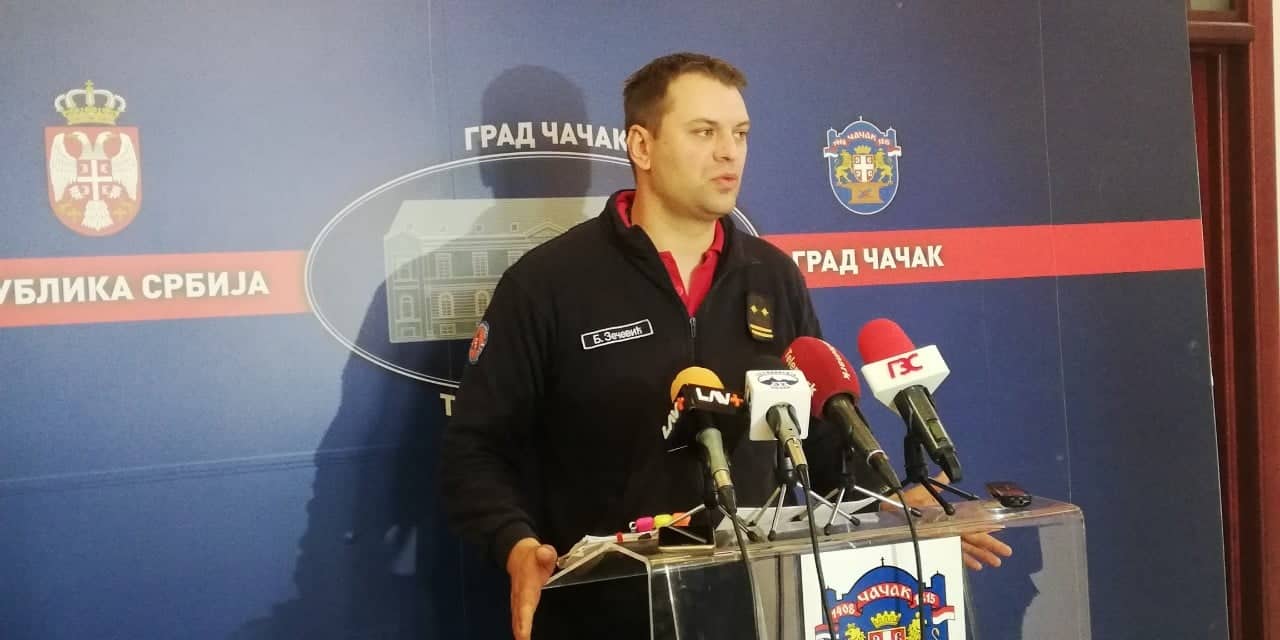 Нема поплава у Чачку: Предузете све потребне мере заштите