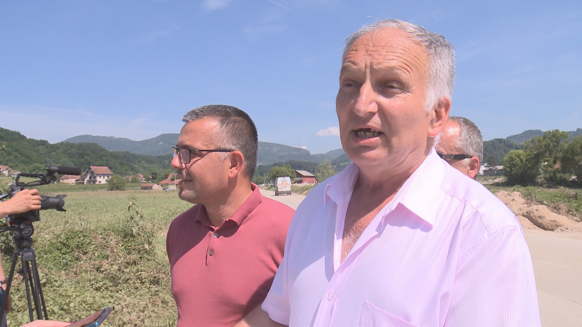 Mилојко Алексић каже да није крив за поплављене куће у Ђераћу, фото: РИНА