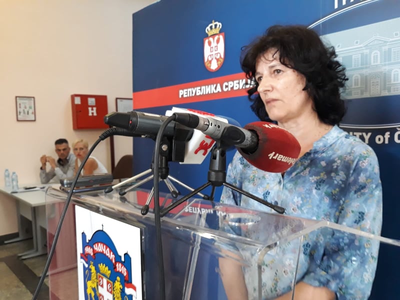 Драгица Вујанић, финансијски директор ЈКП "Моравац" Мрчајевци