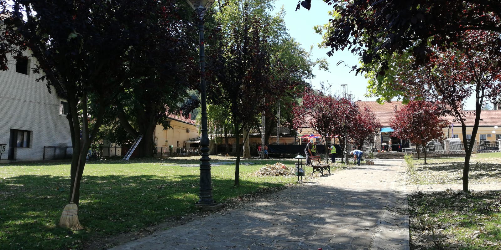 Припреме за 59. Сабор трубача у Гучи, фото: РИНА