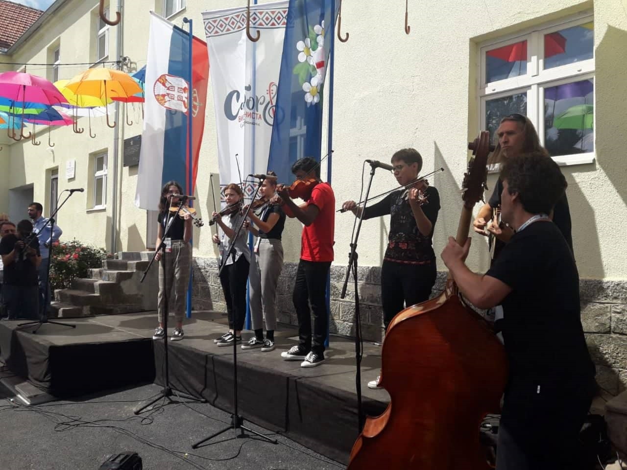 "Терафолк" и вечерас наступа у варошици под Сувобором, фото: РИНА