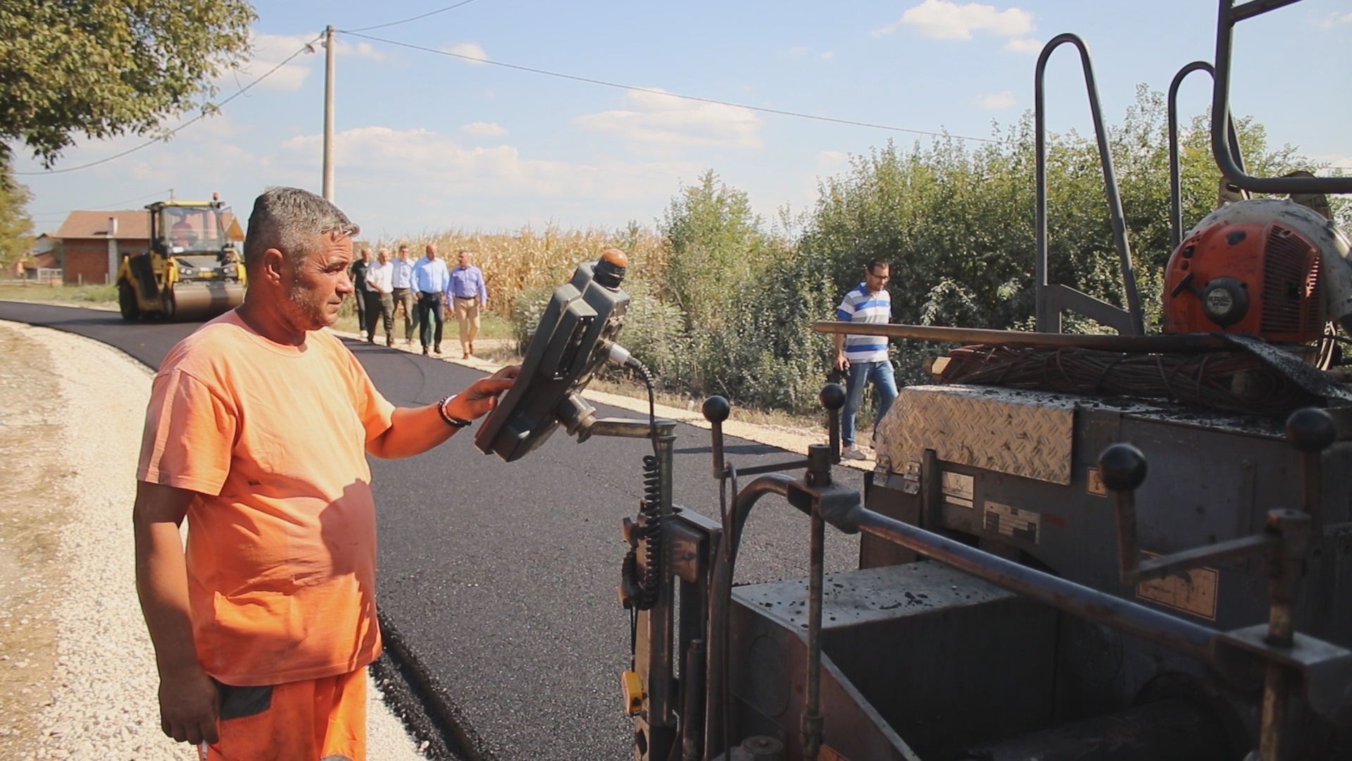 Завршена реконструкција Улице 71 у Атеници, фото: РИНА