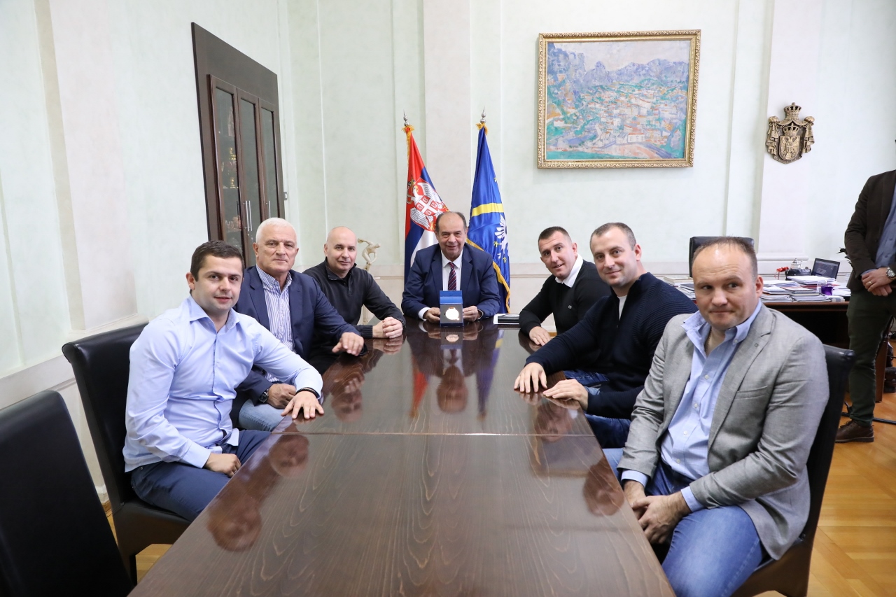 Пријем за најбоље Ужичане, Небојшу Ђурића и Микицу Веснића