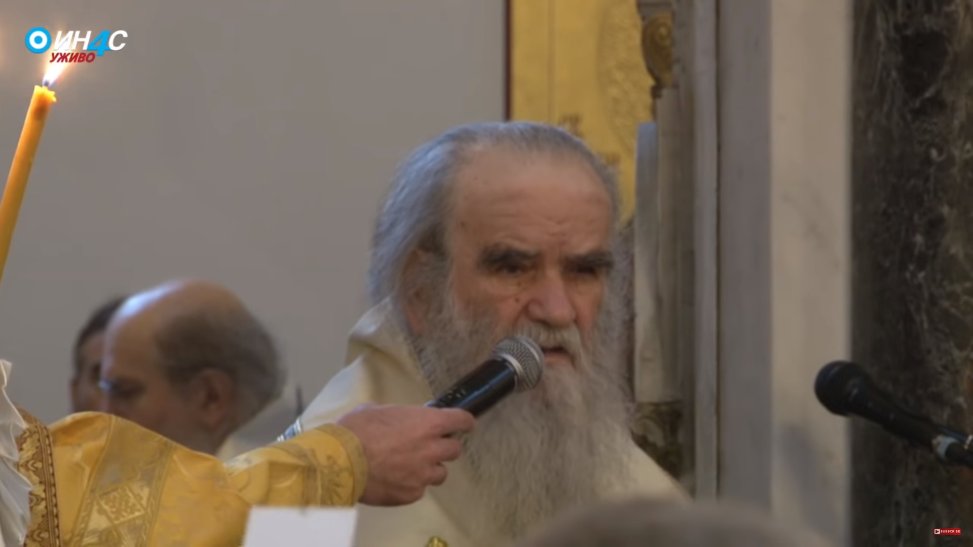Митрополит црногорско – приморски Амфилохије/ Фото: Принтскрин-јутрјуб/ in4snet