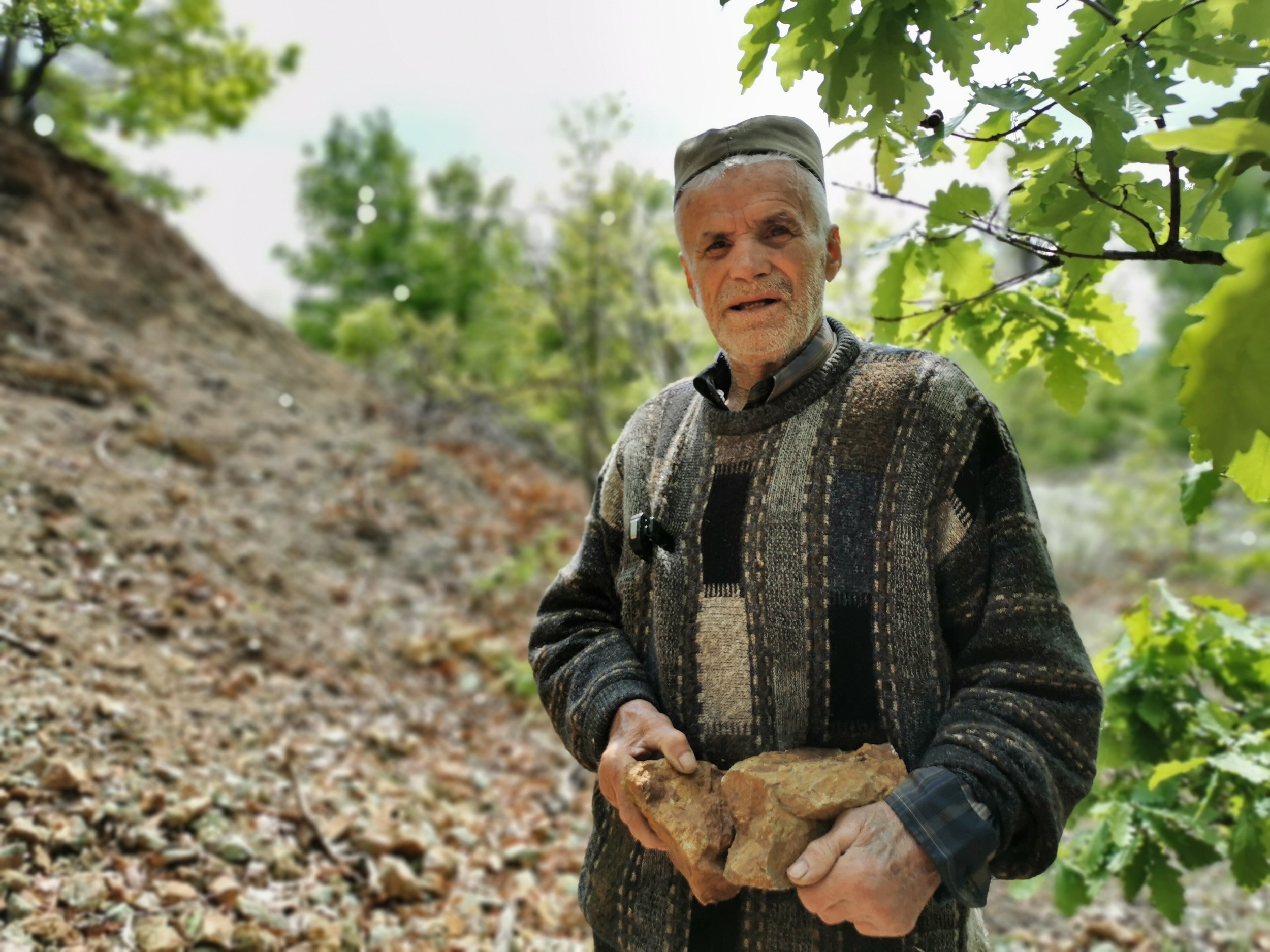Владимир Ђокић је пре скоро 50 година био први у редовима док се копала руда у Рамаћи/ Фото: РИНА