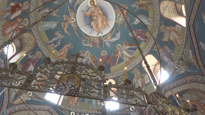 Верници дуго прижељкивали осликавање храма, фото: РИНА