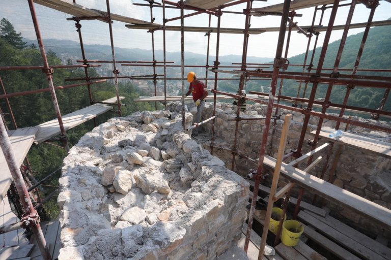 У току радови на реконструкцији Старог града, фото: Сајт града Ужица