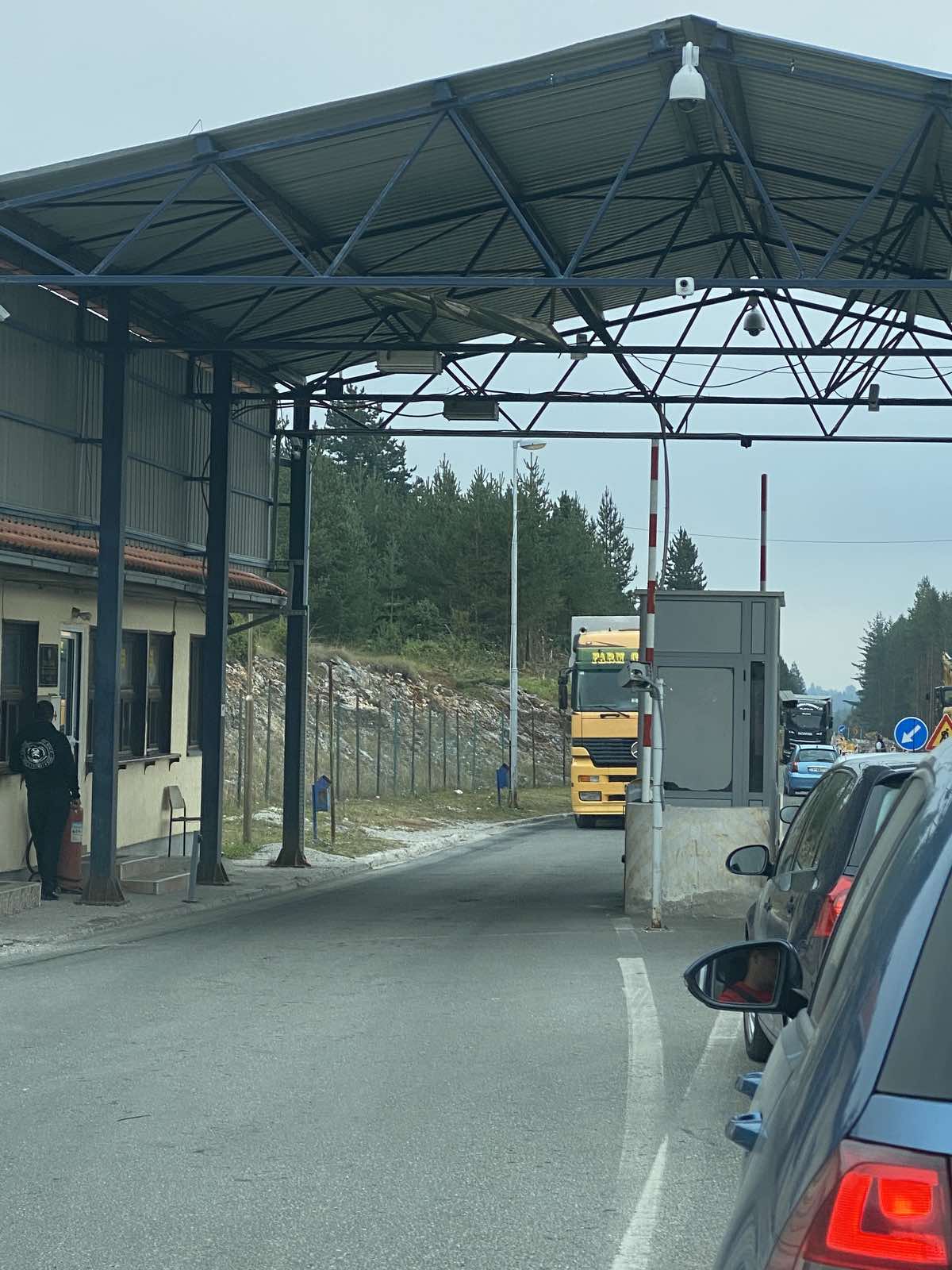 Километарске гужве на Јабуци, фото: РИНА