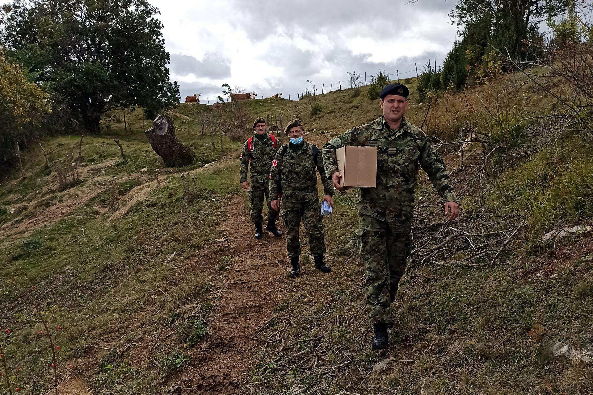 Најудаљенија села Сјенице нису заборављена: Војска Србије брине о мештанима Пештерске висоравни