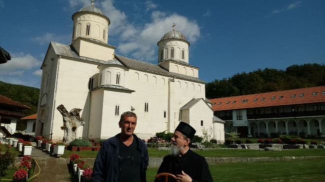 Приводе се крају радови у манастору Милешава, фото: РИНА