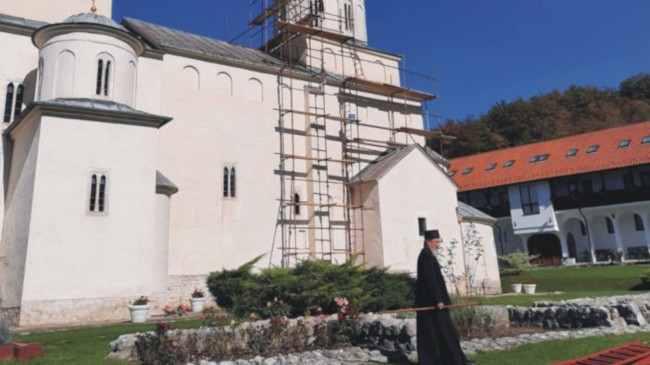 Радови у оквиру комплекса манастира Милешева у завршној фази