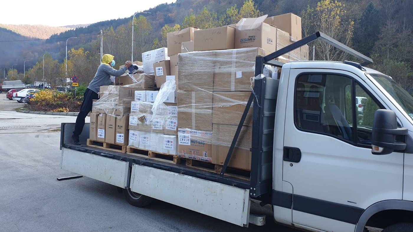 Донација вредна 30.000 еура стигла из Турске у Пријепоље, фото: РИНА