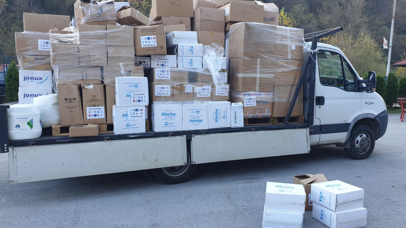Донација вредна 30.000 еура стигла из Турске у Пријепоље, фото: РИНА