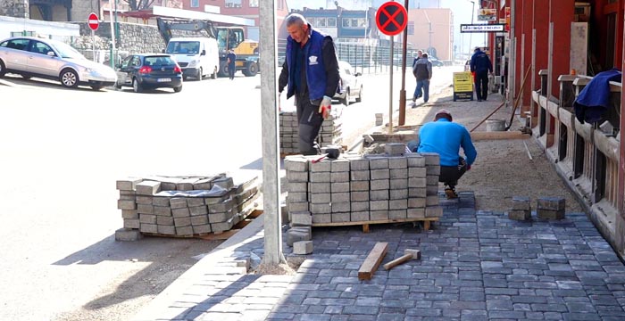 Уређивање градског језгра у Прибоју: Град на Лиму добија нове улице и тротоаре