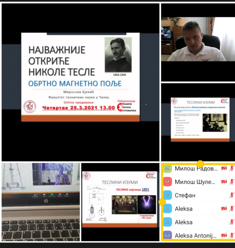 Најважније откриће Николе Тесле – обртно магнетно поље: Средњошколци се упознали са ликом и делом чувеног српског научника