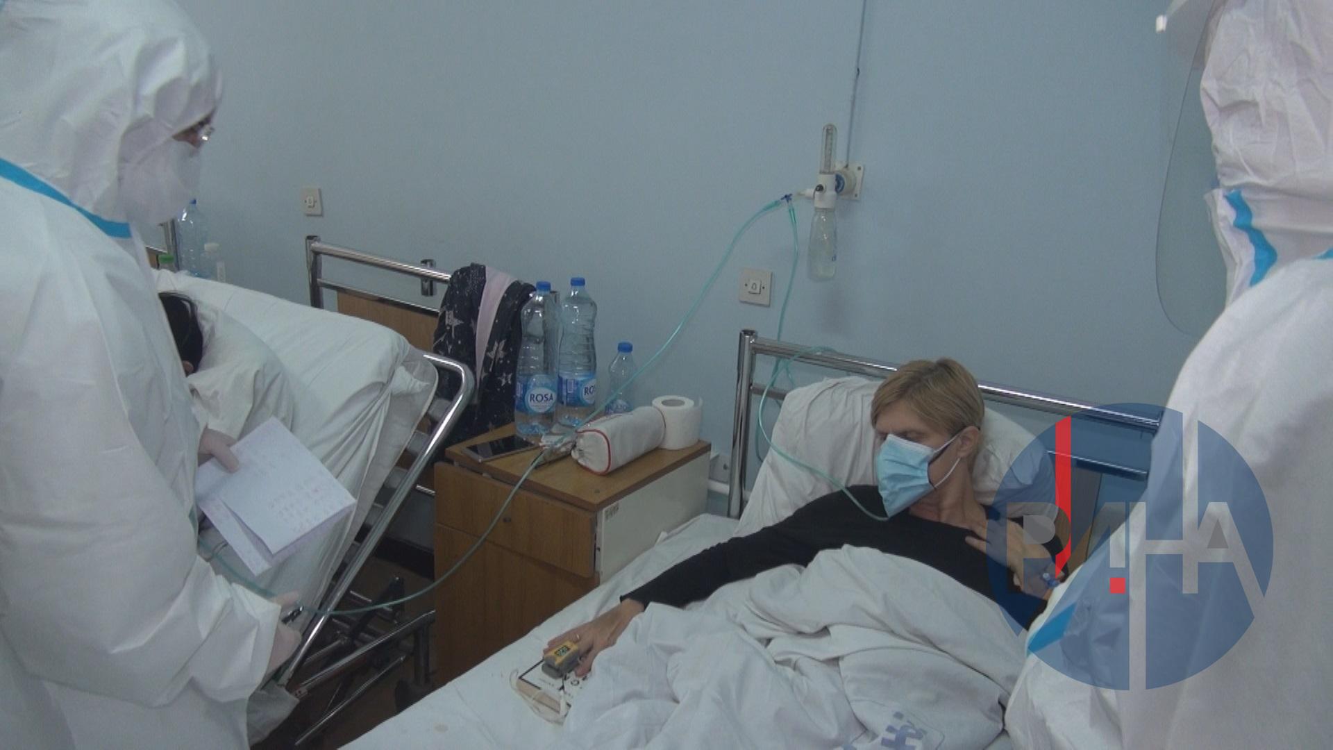 У чачанској болници хоспитализовано 148 особа, два пацијента изгубила битку са ковидом 19