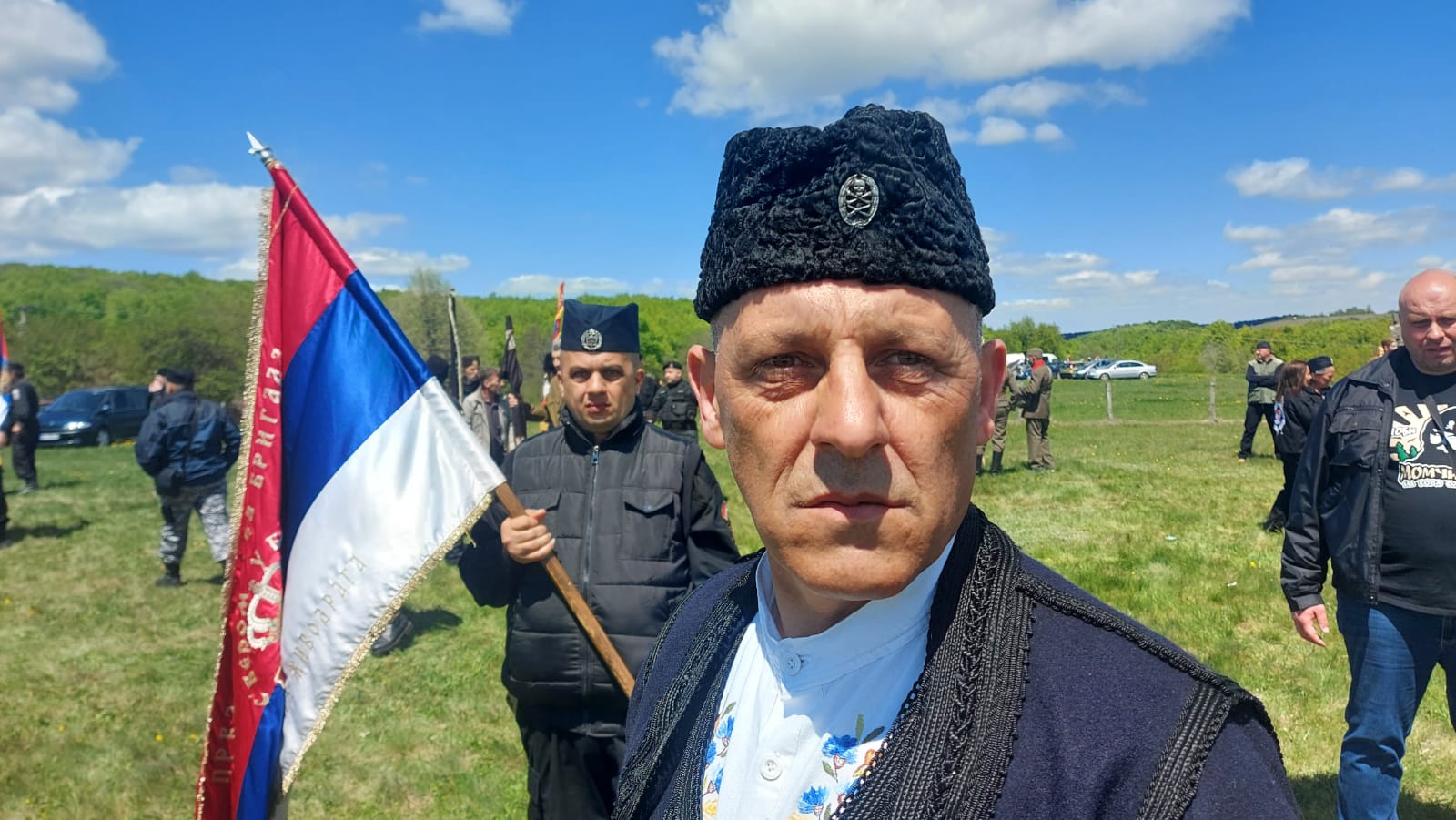 Предраг Богићевић“, председник Савеза Равногорског покрета., фото: РИНА
