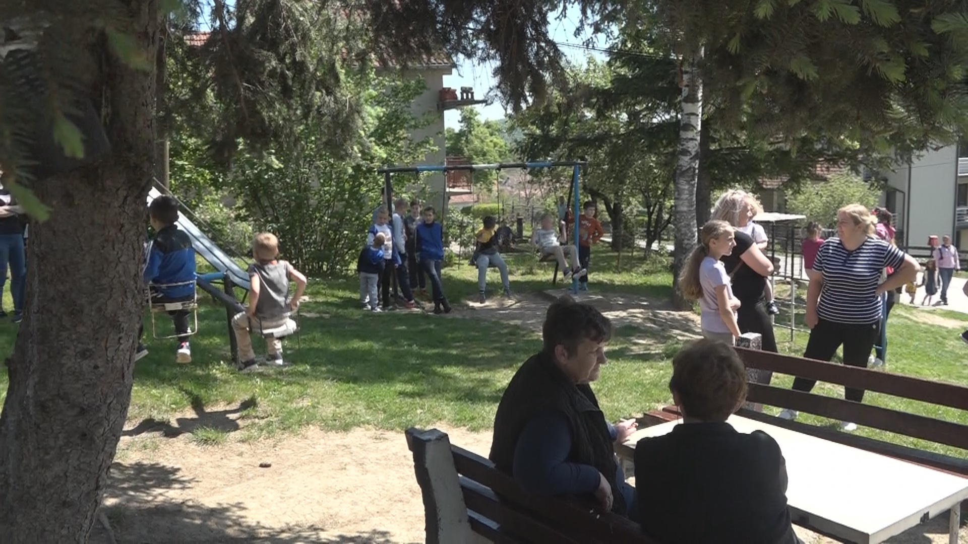 Парк је увек препун малишана који се заједно играју, фото: РИНА
