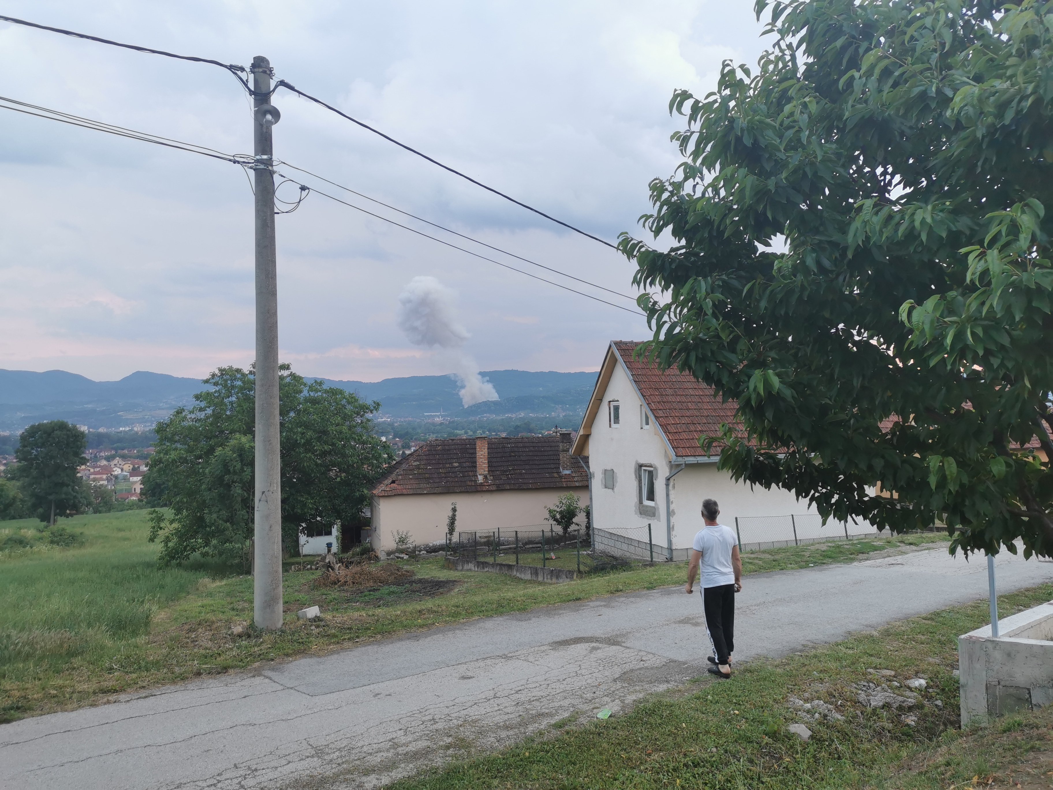 Још једна јака детонација у Слободи/ Фото: РИНА