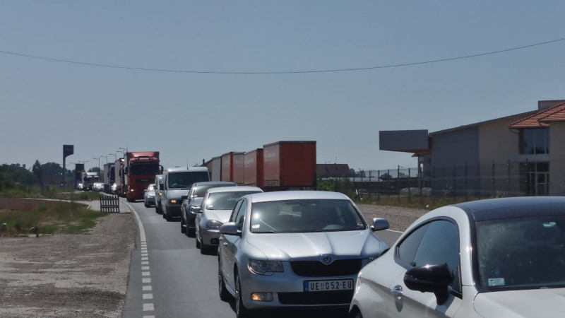 Тешка саобраћајна незгода на Ибарској магистрали, фото: РИНА