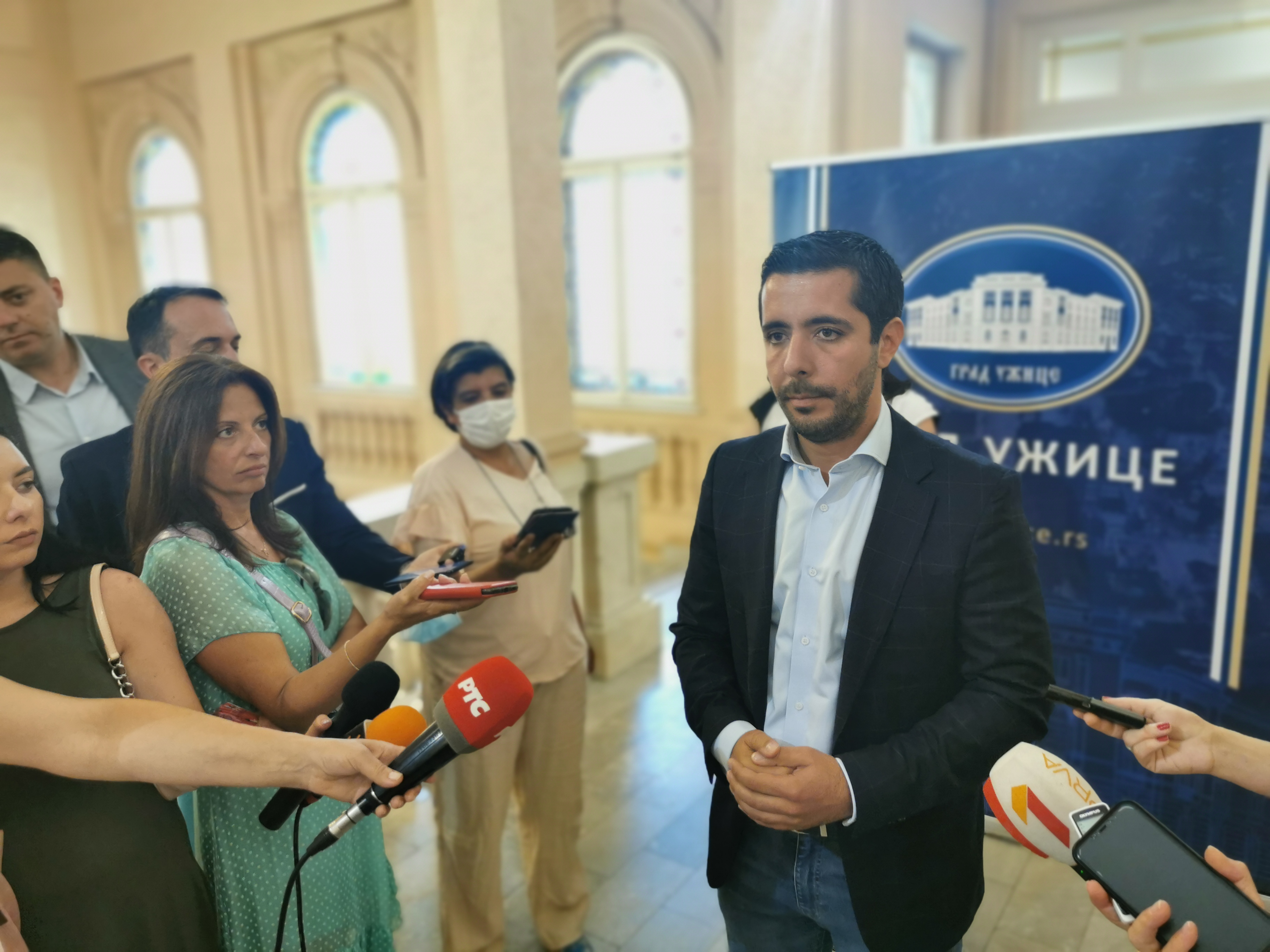 Томислав Момировић посетио Ужице, фото: РИНА