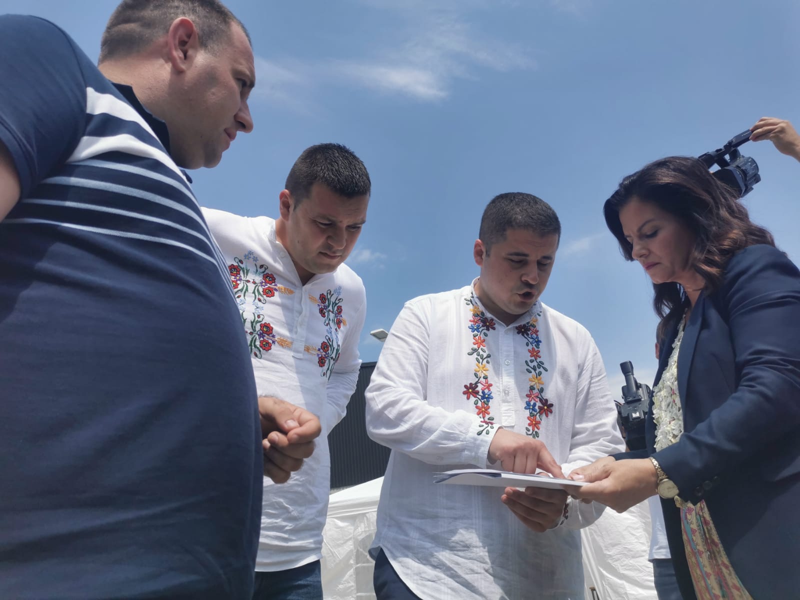 Први пунктови већ постављени у Гучи: Ригорозне контроле на предстојећем Сабору трубача у Драгачеву, санкције за све који се не придржавају правила/ Фото: РИНА