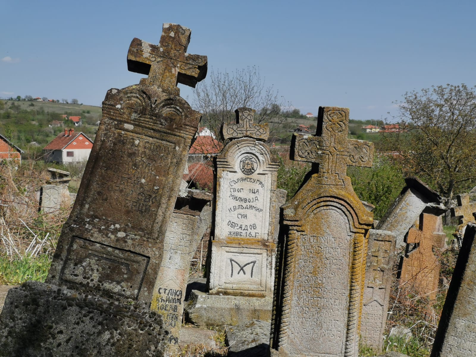 Јединствено гробље у селу Борач, фото: РИНА
