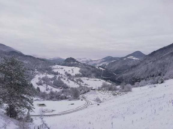 Село Заовине ушушкано на обронцима Таре, фото: РИНА