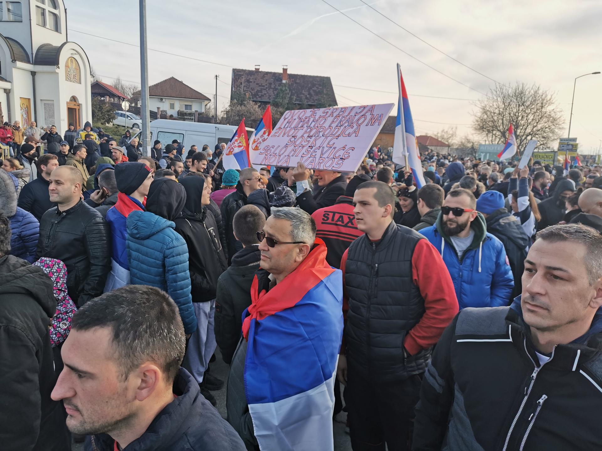Протест присталица еколошких удружења најмасовнији у Чачку, око хиљаду људи окупило се у Прељини, фото: РИНА