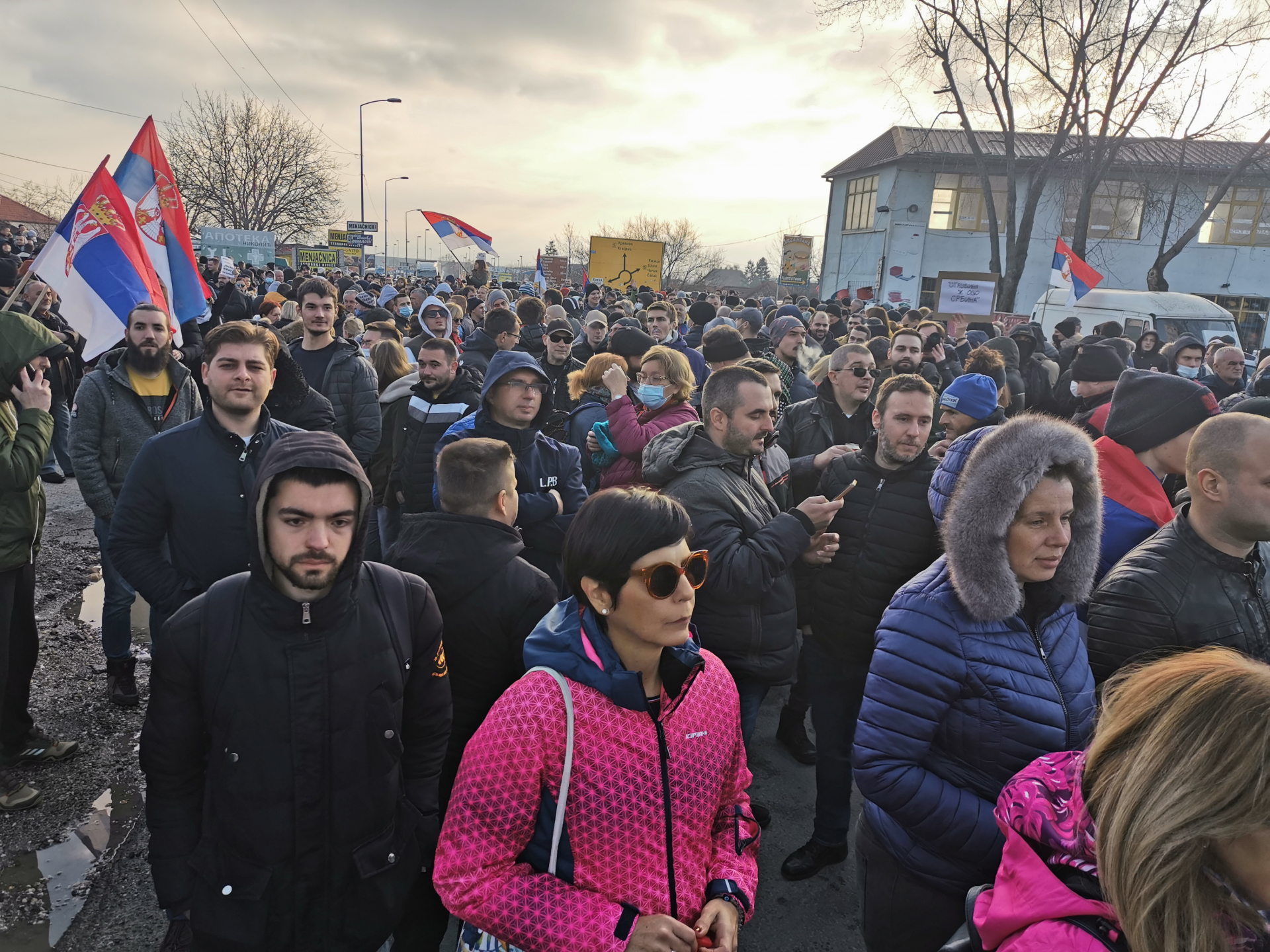 Протест присталица еколошких удружења најмасовнији у Чачку, око хиљаду људи окупило се у Прељини, фото: РИНА