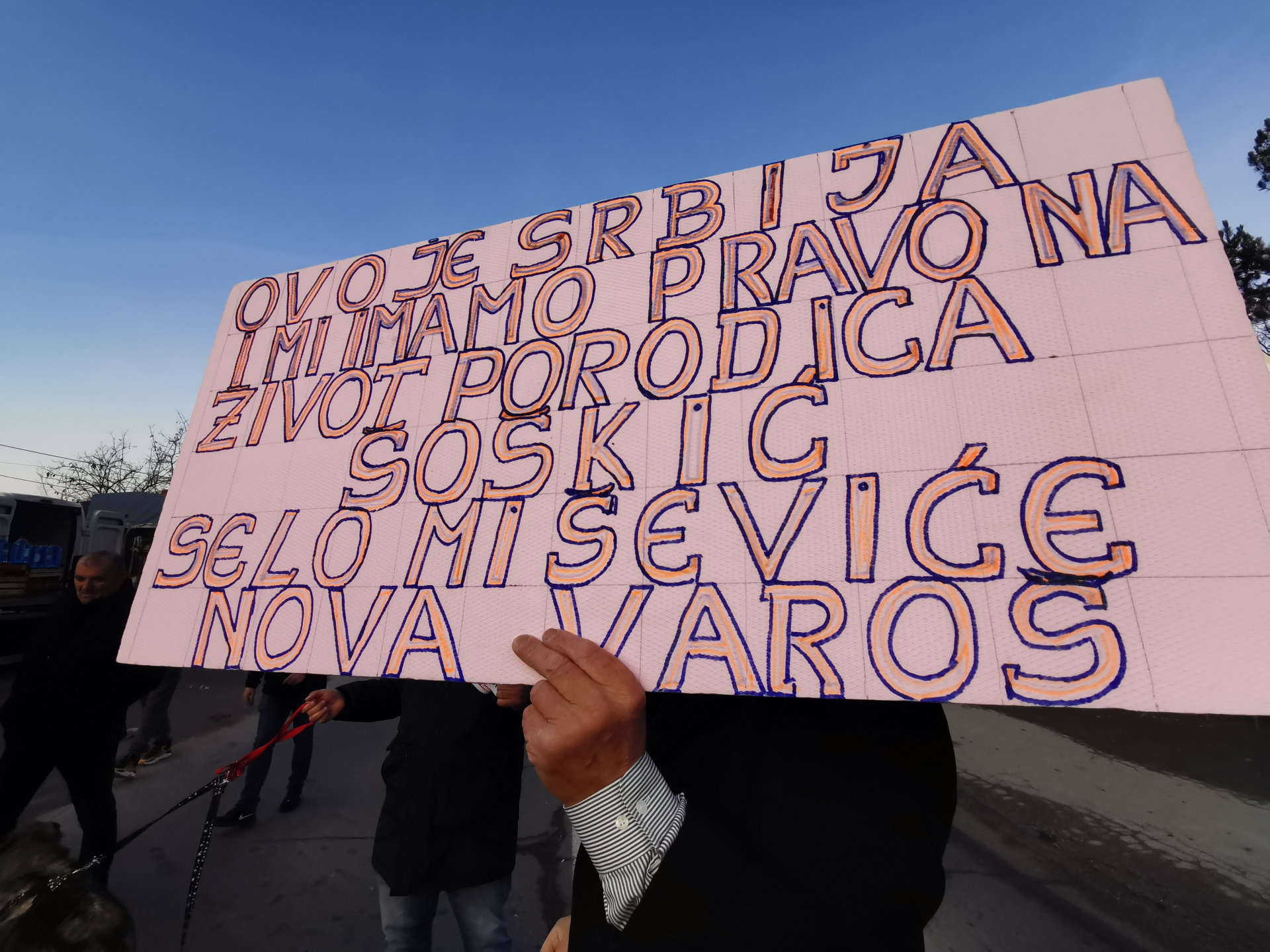Протест присталица еколошких удружења најмасовнији у Чачку, око хиљаду људи окупило се у Прељини, фото: РИНА