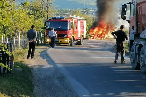 Беживотно тело пронађено у Чачку: Мушкарац настрадао у запаљеном аутомобилу у насељу Атеница