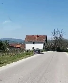 Саобраћајна незгода у драгачевскомс селу Граб, фото: РИНА
