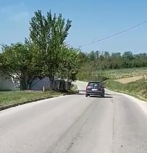 Саобраћајна незгода у драгачевскомс селу Граб, фото: РИНА