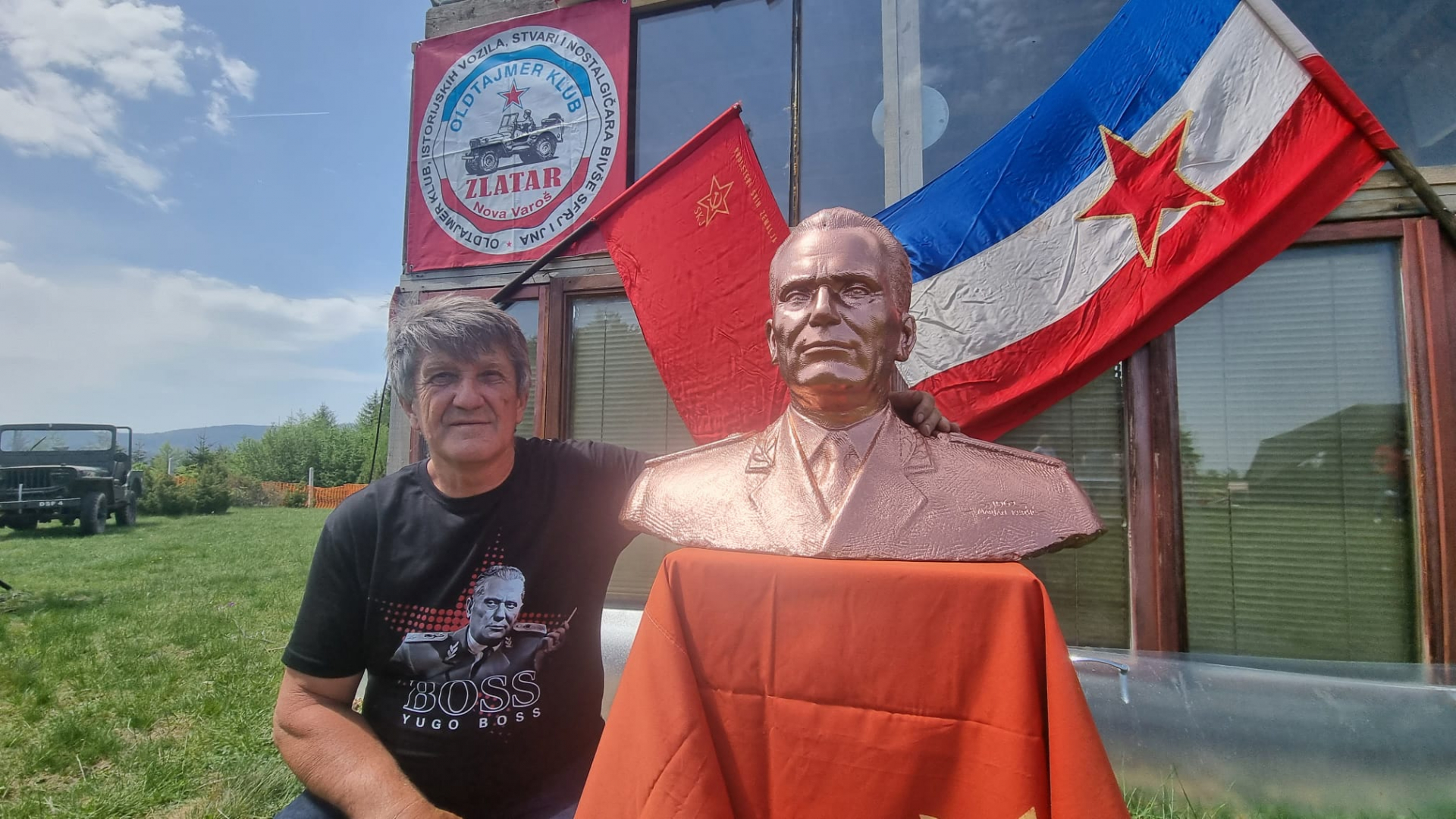 Џевад из Нове Вароши не дозвољава да избледи сећање на маршала Тита/ Фото: РИНА
