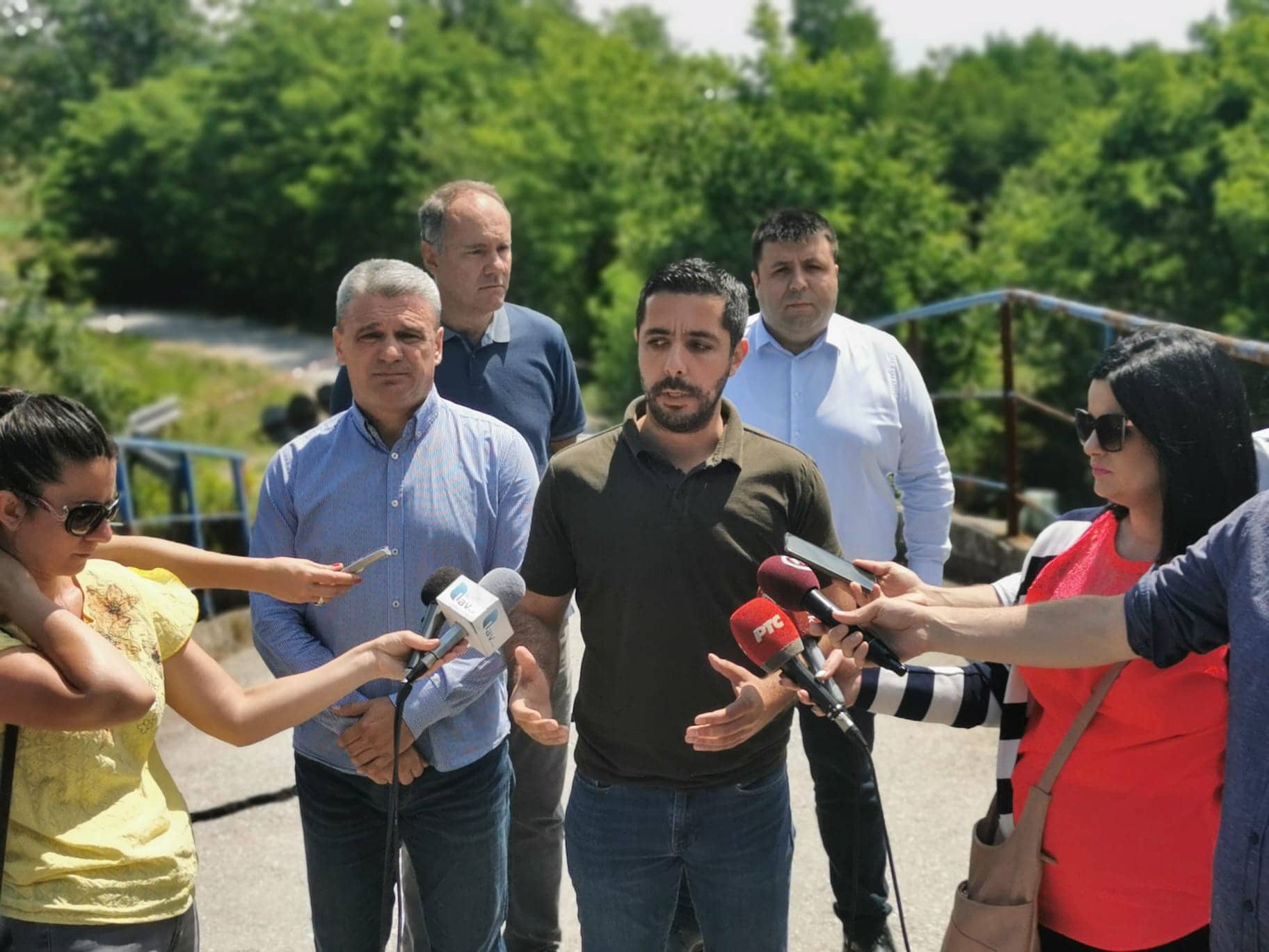 Министар Момировић обишао поплављена подручја, фото: РИНА