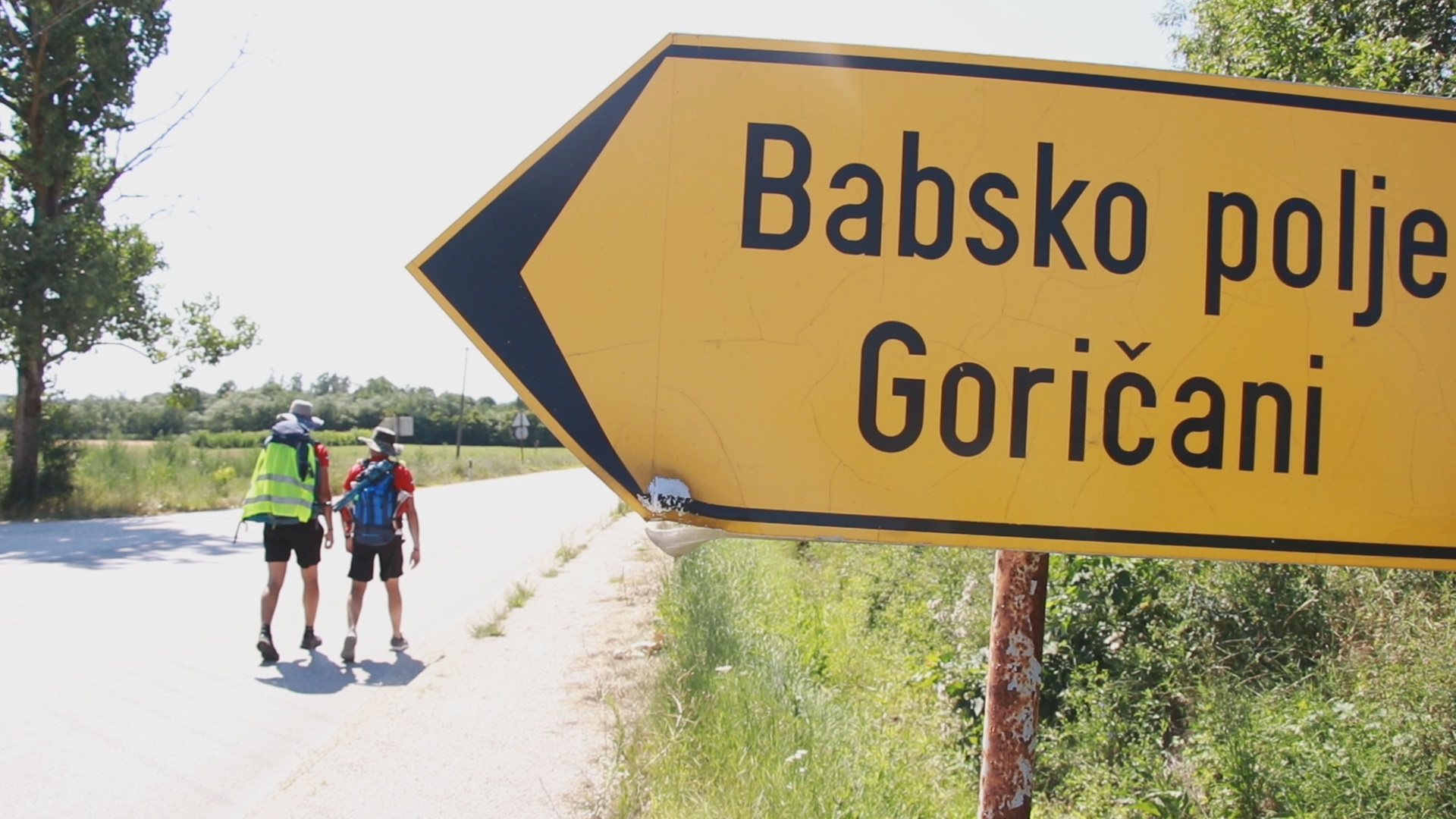 Гојко и Горан кренули пешке по највећим врућинама на пут дуг 1200 километара, фото: РИНА