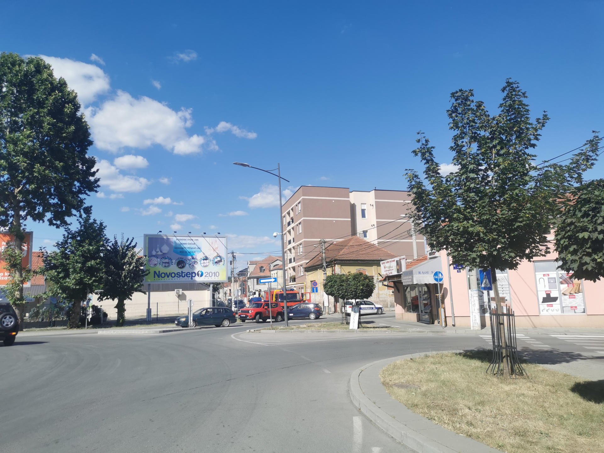 Хаварија у Чачку, цури гас у Моравској улици, Фото: РИНА