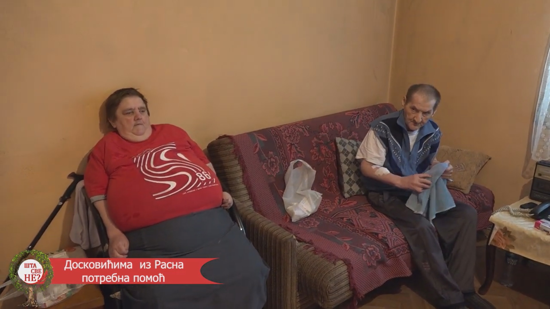 Тужна и претешка судбина Љубинка и Миливојке, моле за малу помоћ/ Фото: ТВ Прибој