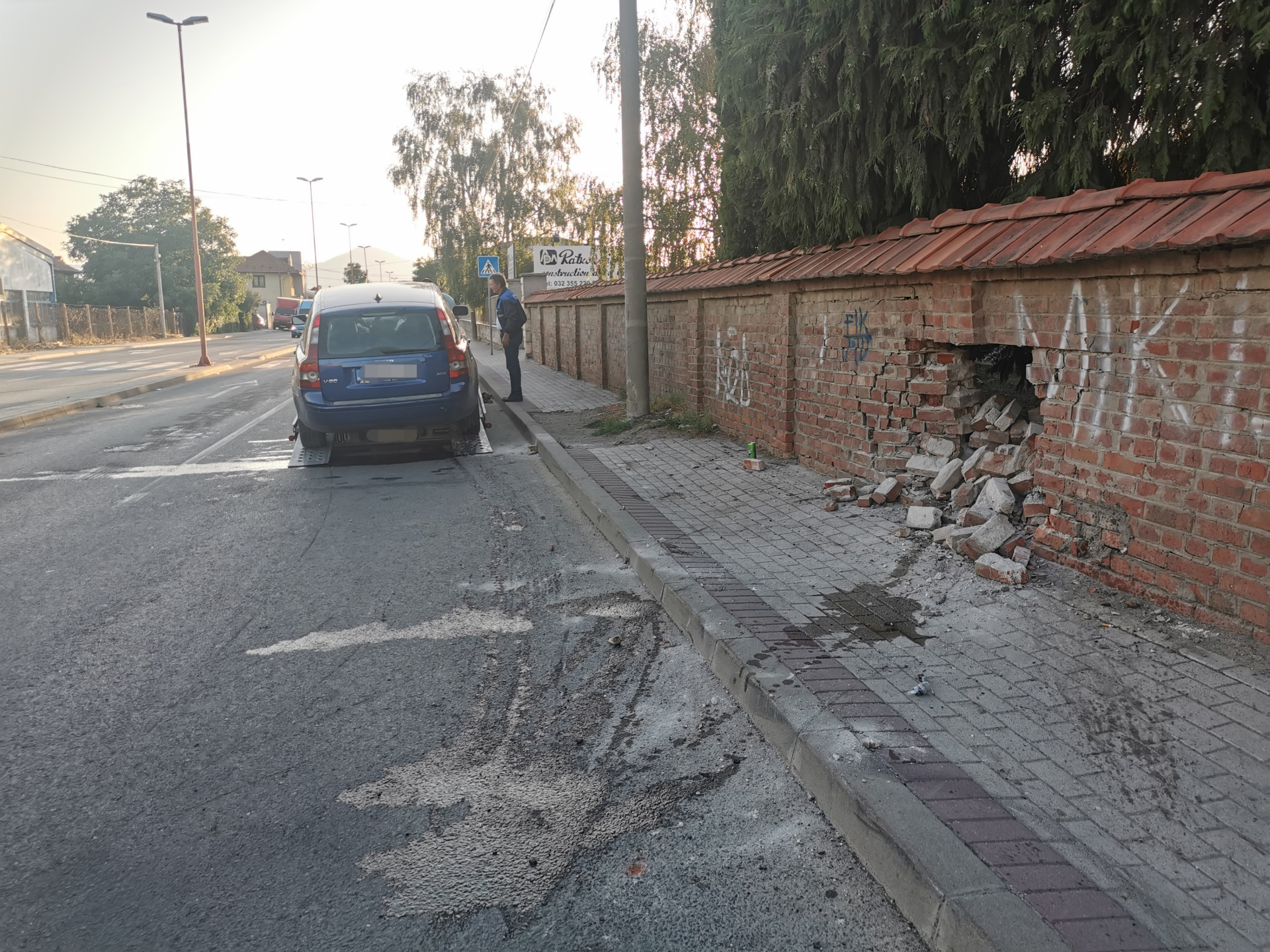 Саобрћајана незгода на прометном булевару у Чачку, фото: РИНА